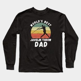 Javelin Throw Dad Long Sleeve T-Shirt